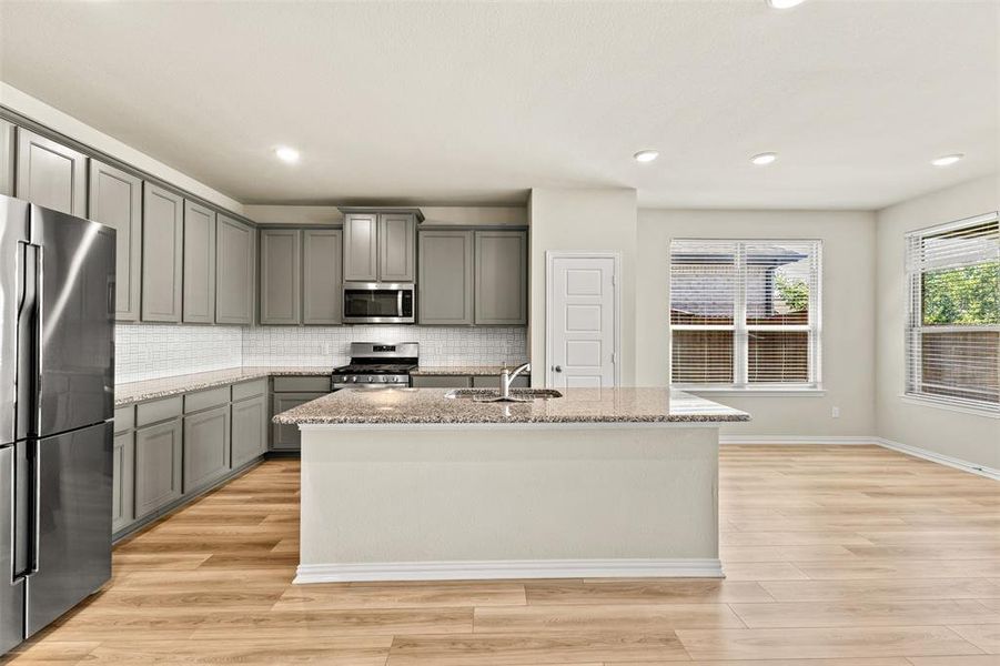Furnished interior view inside a new home in , Forney (Image 7).