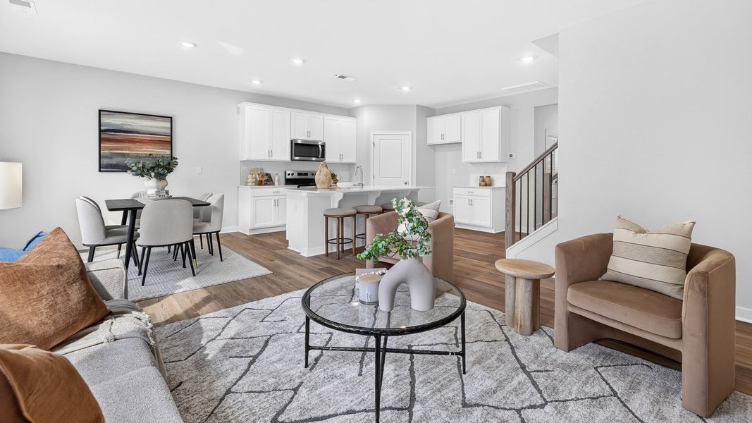 Furnished interior view inside a new home in Laurelbrook, Sherrills Ford (Image 13).