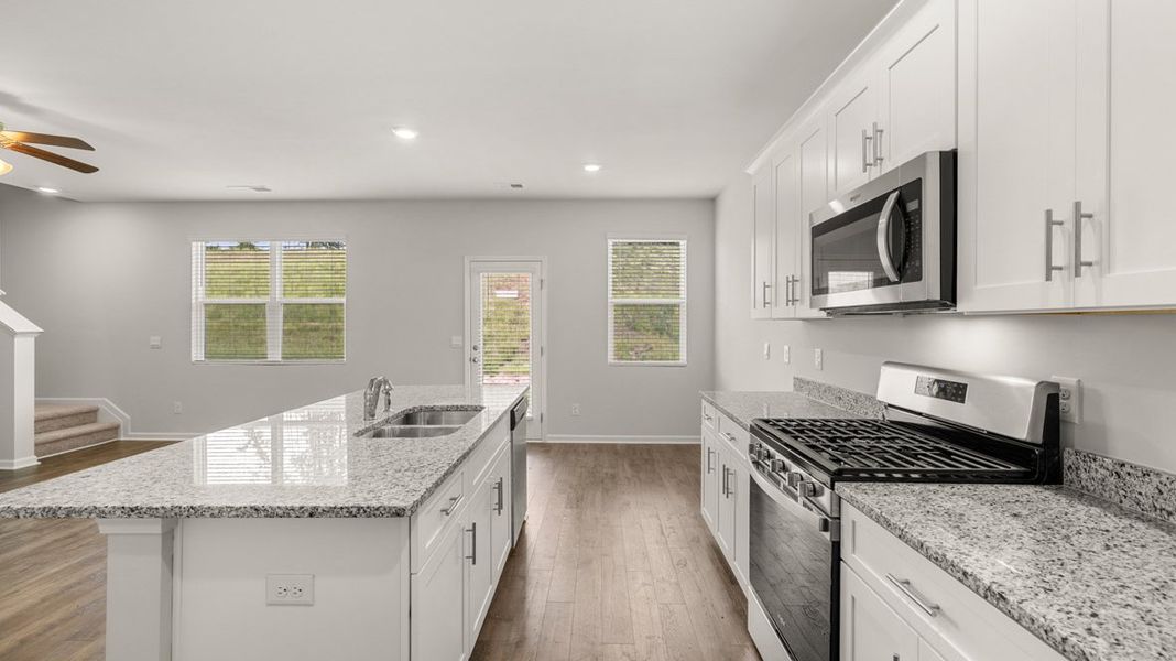 Furnished interior view inside a new home in Highland Hills, Graniteville (Image 7). Furnished interior view inside a new home in Highland Hills, Graniteville (Image 7).
