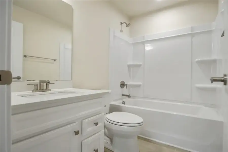 Furnished interior view inside a new home in Townes At Abner Creek, Greer (Image 5).