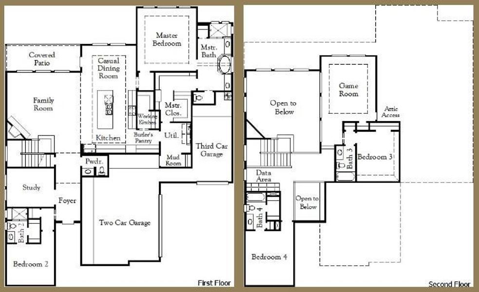 Floorplans - Representative Photo