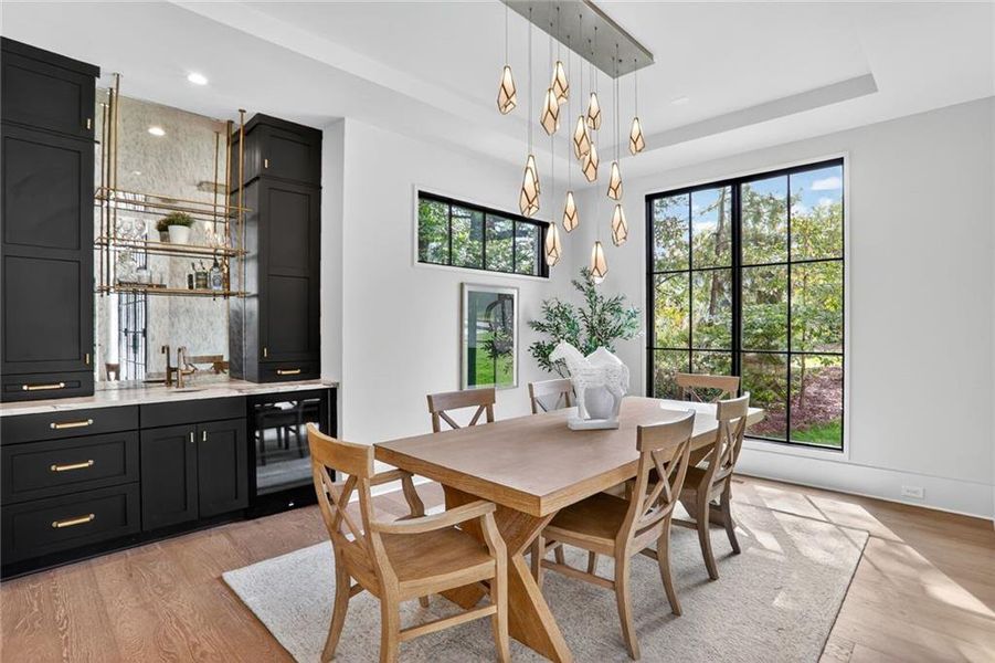 Furnished interior view inside a new home in , Brookhaven (Image 8).