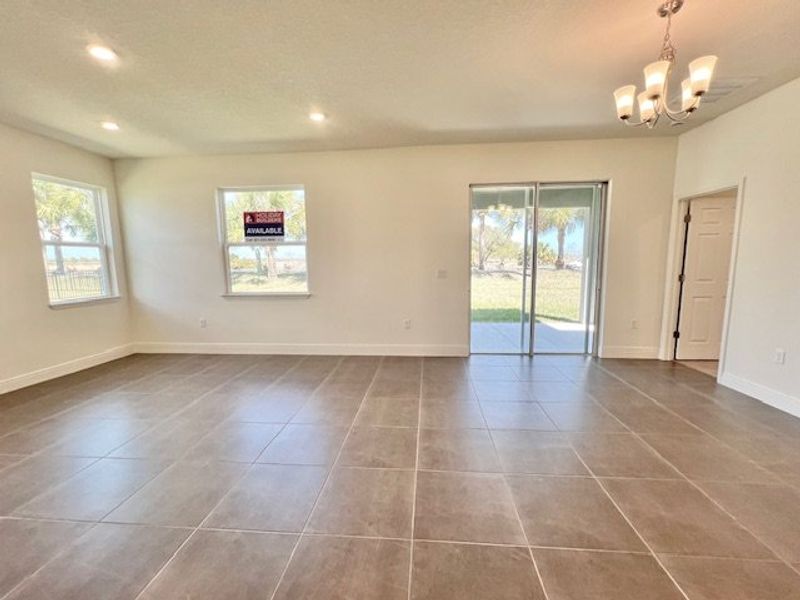 Spacious, unfurnished interior of a new home in Lakes At St Sebastian, Micco (Image 25).