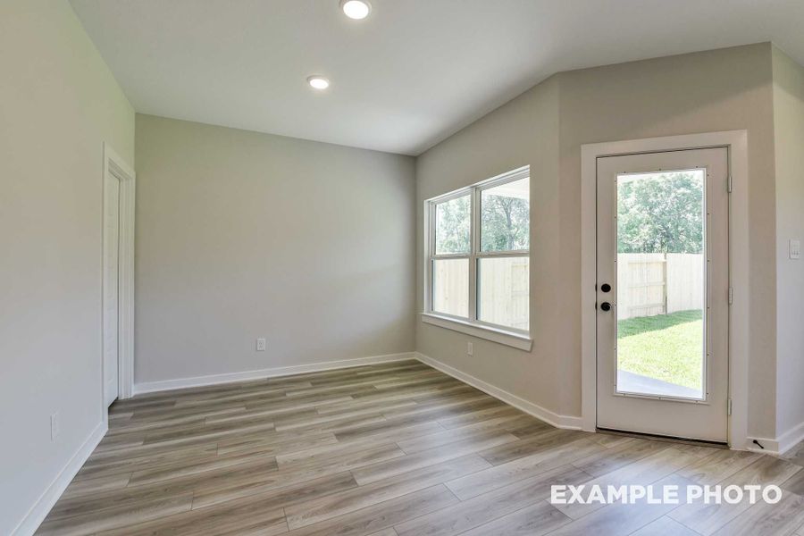 Representative unfurnished interior of a home built from the The Daphne by Davidson Homes LLC in Sundance Cove, Crosby (Image 19).