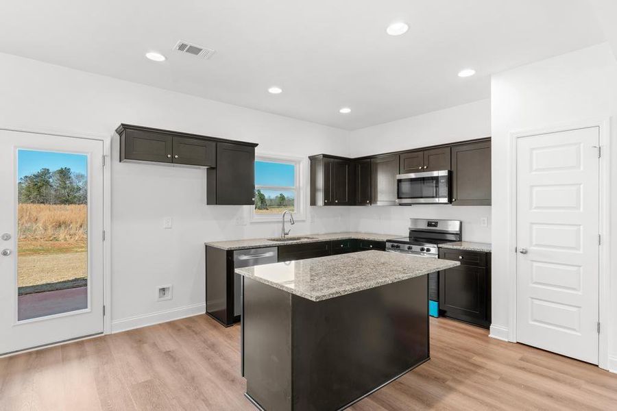 Furnished interior view inside a new home in , Locust Grove (Image 9).