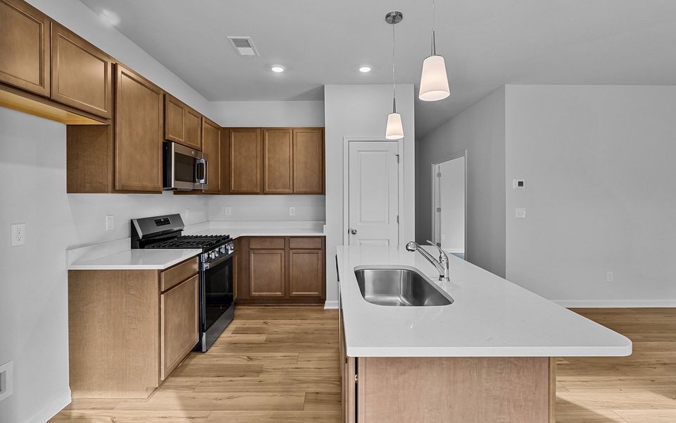 Furnished interior view inside a new home in Bell West, Kernersville (Image 9).