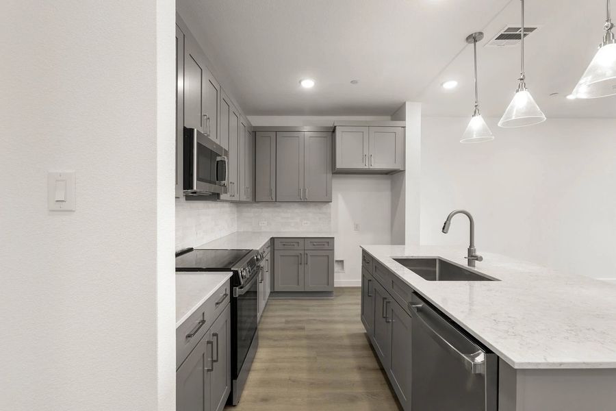 Kitchen featuring the Milan Collection