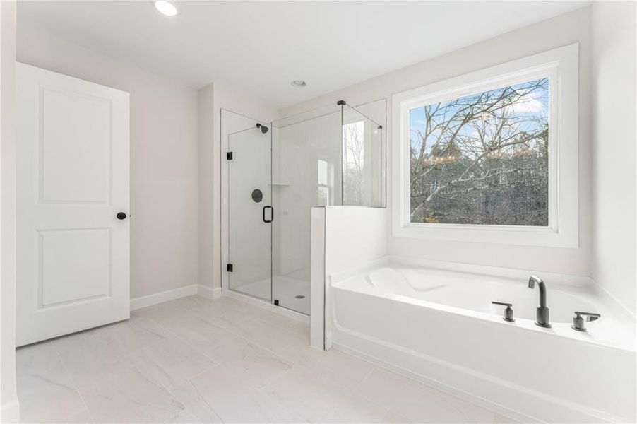 Furnished interior view inside a new home in , Marietta (Image 16).