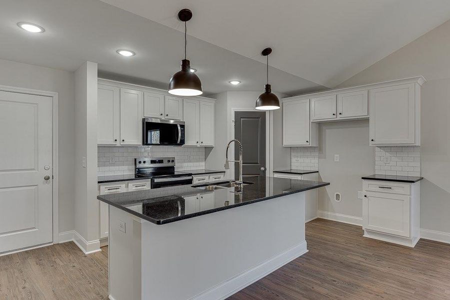 Furnished interior view inside a new home in , Carnesville (Image 6).
