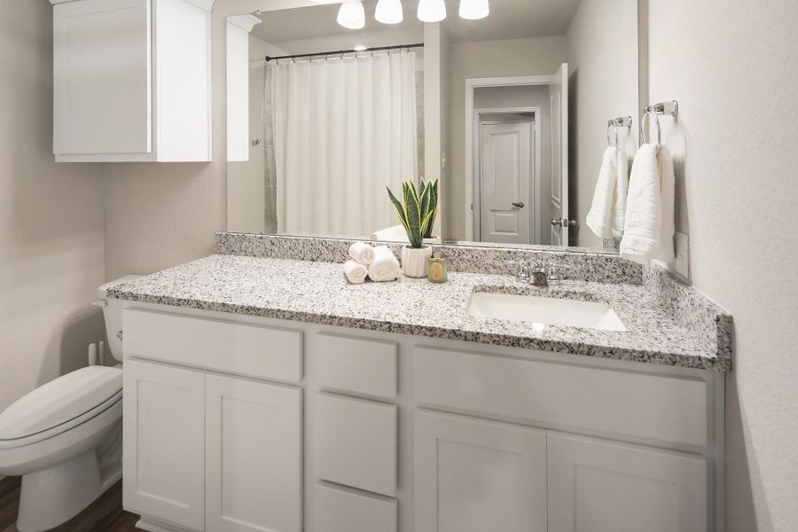 Furnished interior view inside a new home in , College Station (Image 17).