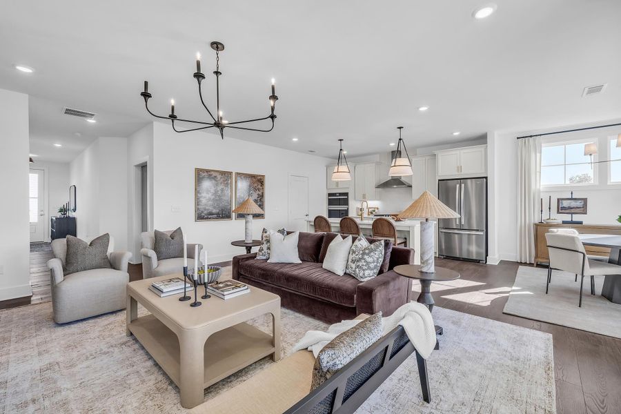 Representative furnished interior of a home built from the Lilac by Empire Homes in Chastain, Ooltewah (Image 10).