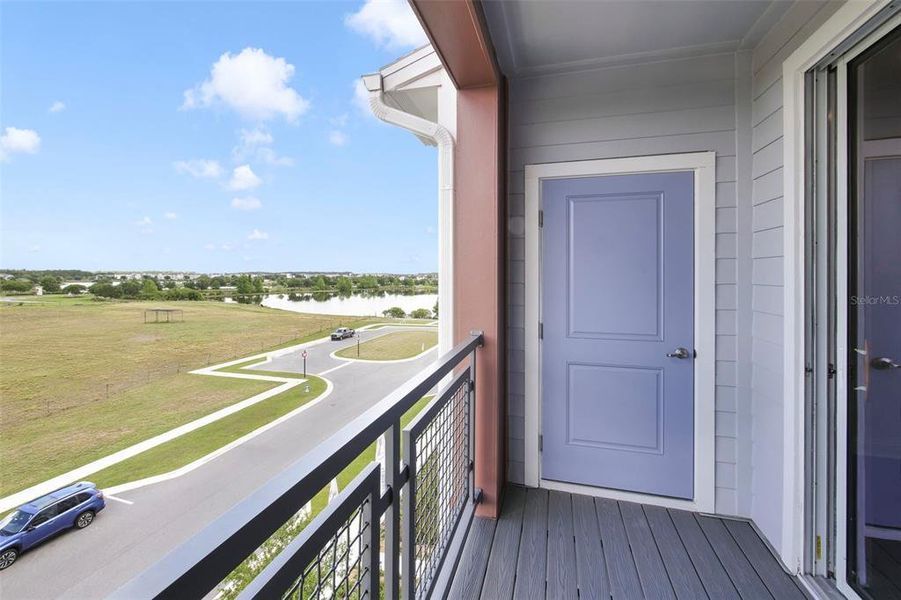 Exterior details and patio area of a home in Gatherings® of Lake Nona, Orlando (Image 3).
