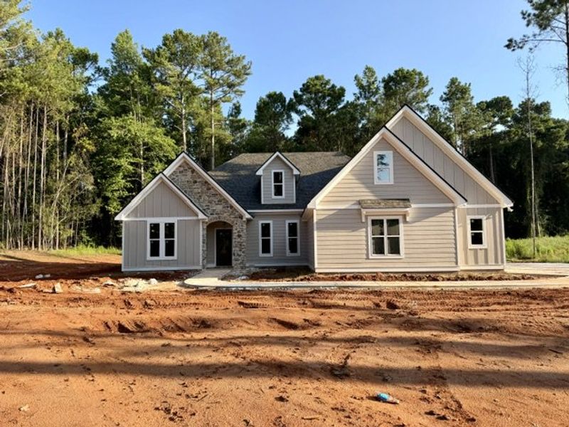 In-progress construction of a new home in Hammett Woods, Hogansville, GA (Image 4).