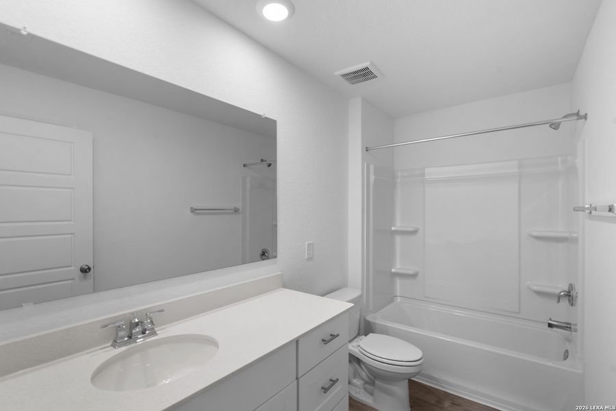 Furnished interior view inside a new home in Davis Ranch, San Antonio (Image 6).