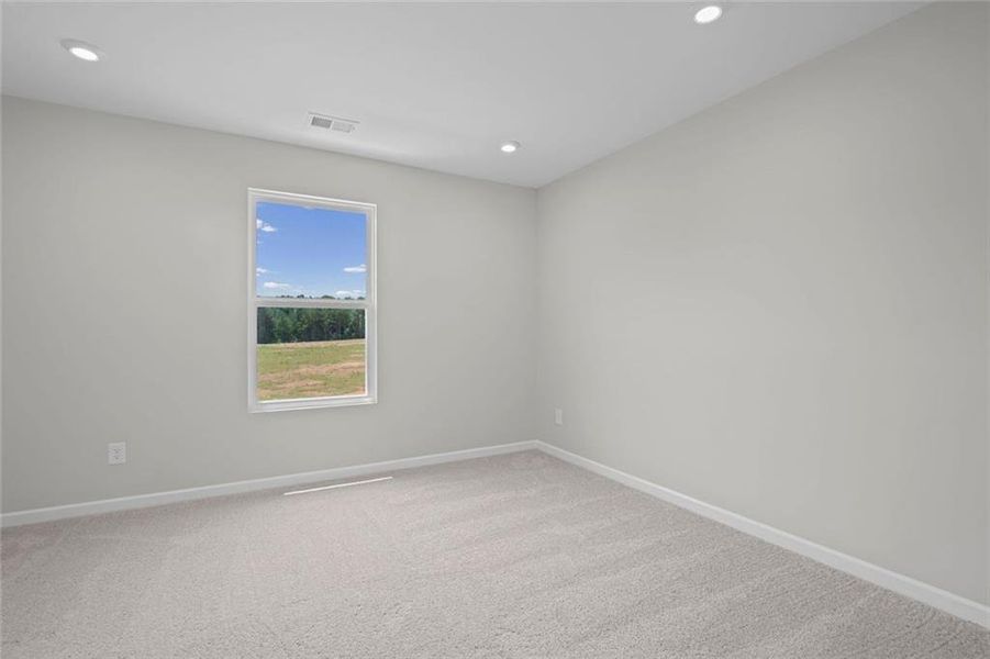 Spacious, unfurnished interior of a new home in Three Rivers, Rome (Image 35). Spacious, unfurnished interior of a new home in Three Rivers, Rome (Image 35).