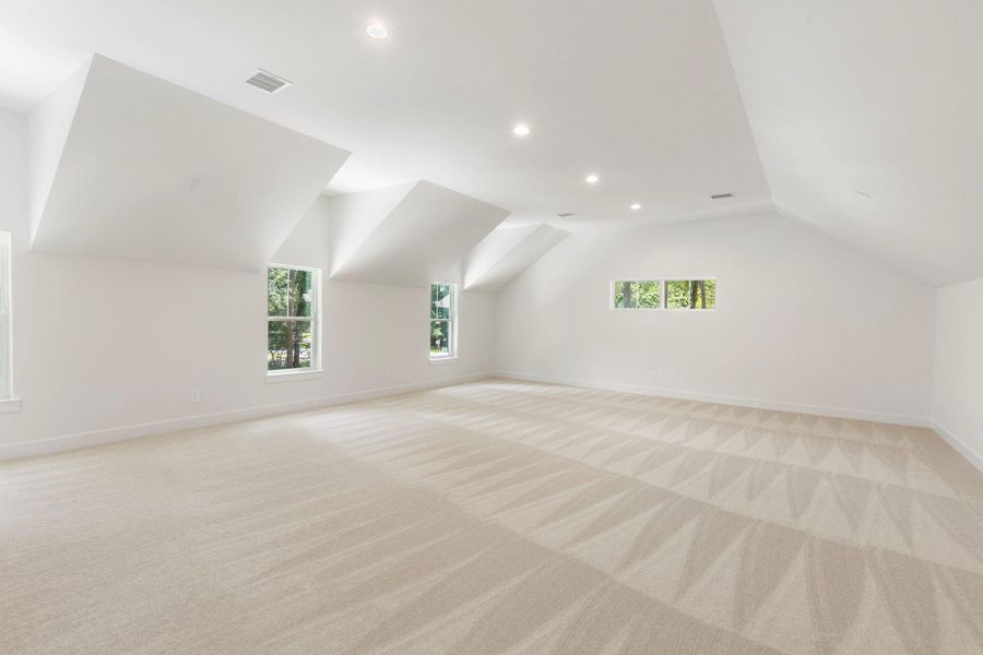 An unfurnished photo of this huge space. An unfurnished photo of this huge space.