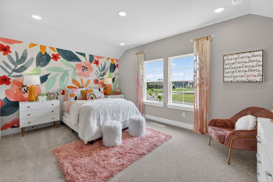 Furnished interior view inside a new home in Highland Crossing, Celina (Image 29).
