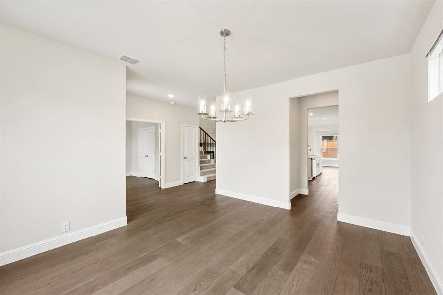 Spacious, unfurnished interior of a new home in Glenwood Meadows, Argyle (Image 25). Spacious, unfurnished interior of a new home in Glenwood Meadows, Argyle (Image 25).
