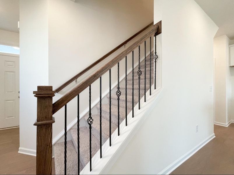 Spacious, unfurnished interior of a new home in Bellevue Townhomes, Greenville (Image 12).