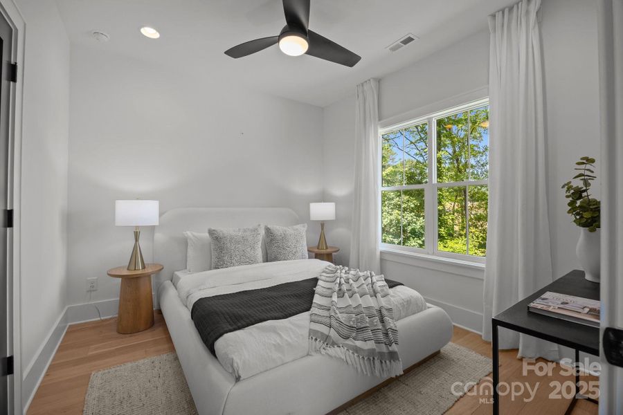 Furnished interior view inside a new home in , Charlotte (Image 16).
