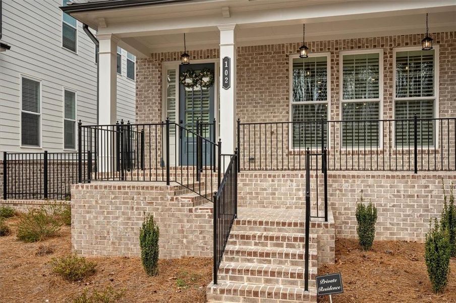Exterior details and patio area of a home in , Cumming (Image 3).