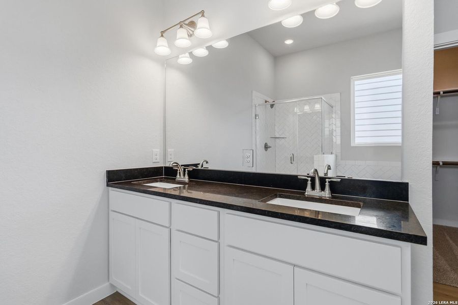 Furnished interior view inside a new home in Cordova Crossing, Seguin (Image 12).