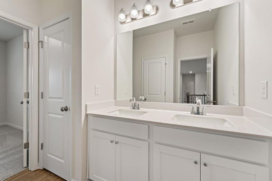 Furnished interior view inside a new home in Oakhurst Manor, McDonough (Image 11). Furnished interior view inside a new home in Oakhurst Manor, McDonough (Image 11).