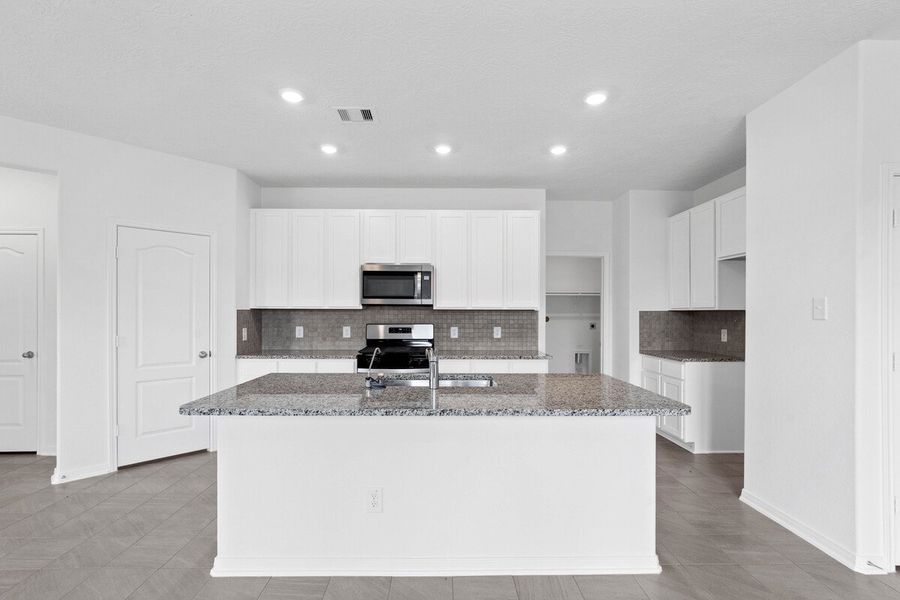 Furnished interior view inside a new home in Mustang Ridge, Magnolia (Image 4).