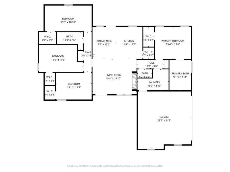 2D floor plan layout of this home in , Rome, GA (Image 5).