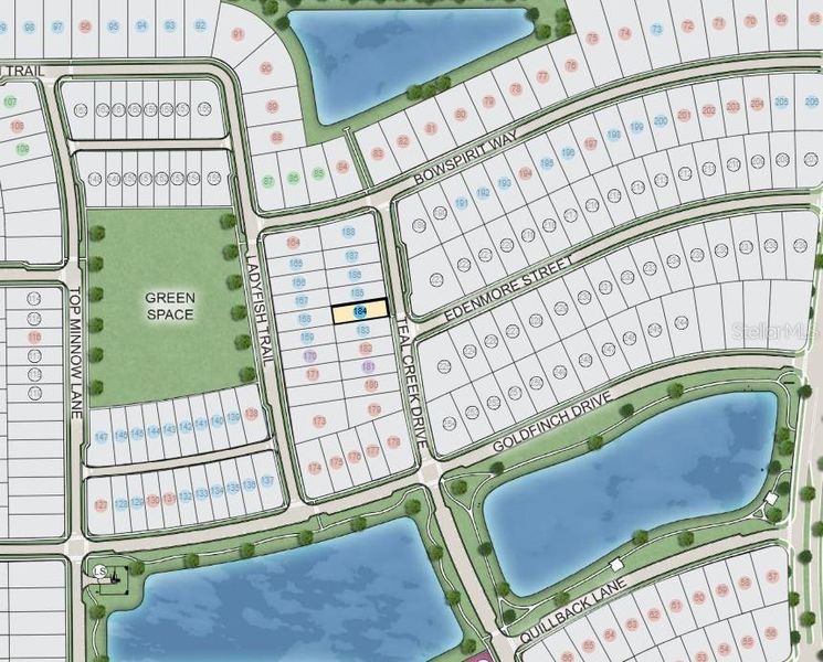 The Waters at Center Lake Ranch ~ Site MAp The Waters at Center Lake Ranch ~ Site MAp