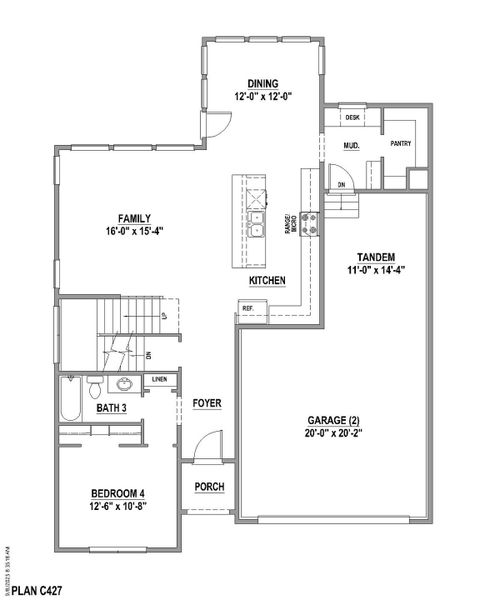 Plan C427 1st Floor