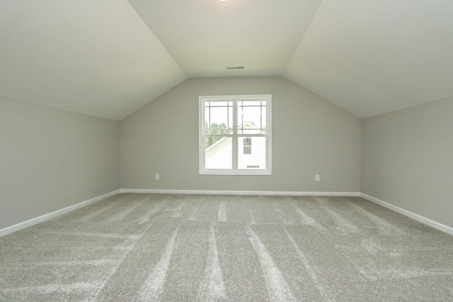 Representative unfurnished interior of a home built from the Palmer Plus by RiverWILD Homes in Riverwood Ranch, Clayton (Image 12).