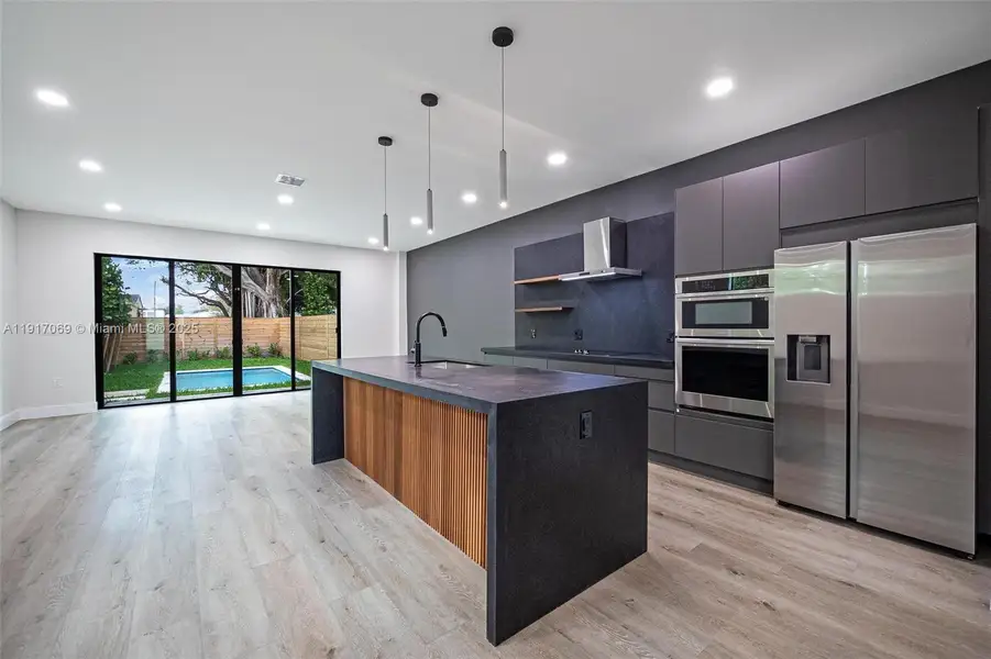 Furnished interior view inside a new home in , Miami (Image 11). Furnished interior view inside a new home in , Miami (Image 11).