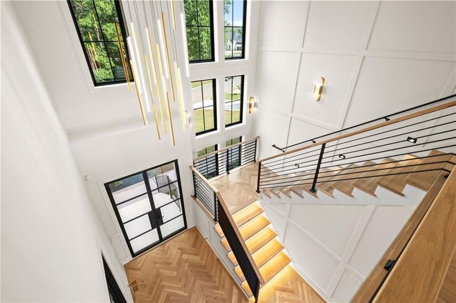 Furnished interior view inside a new home in , Marietta (Image 38).
