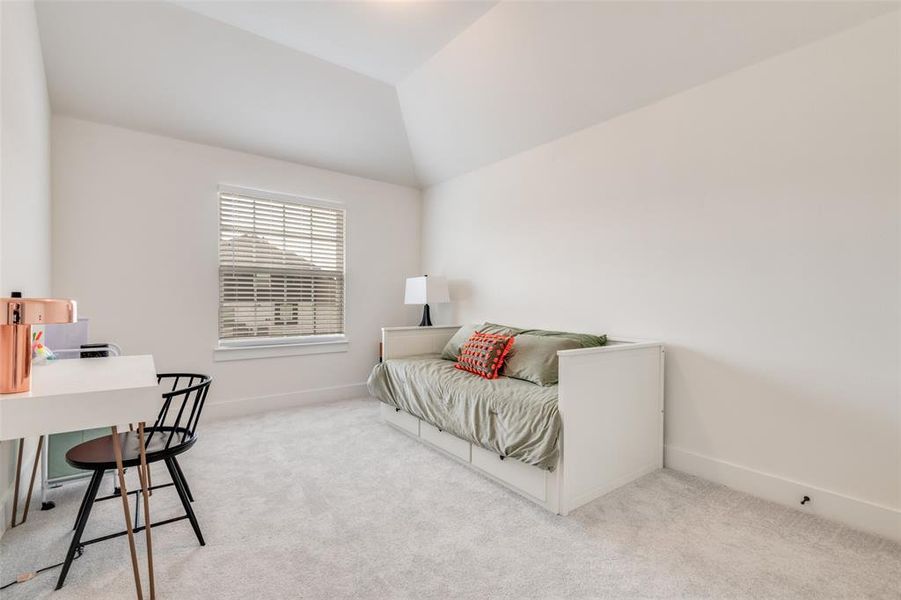 Furnished interior view inside a new home in , Fate (Image 24).