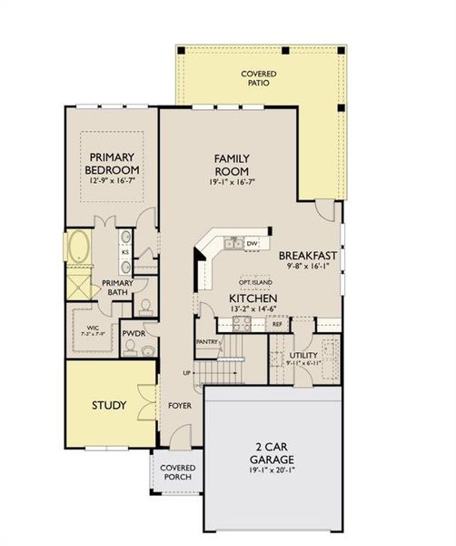 The Tyler Floor plan