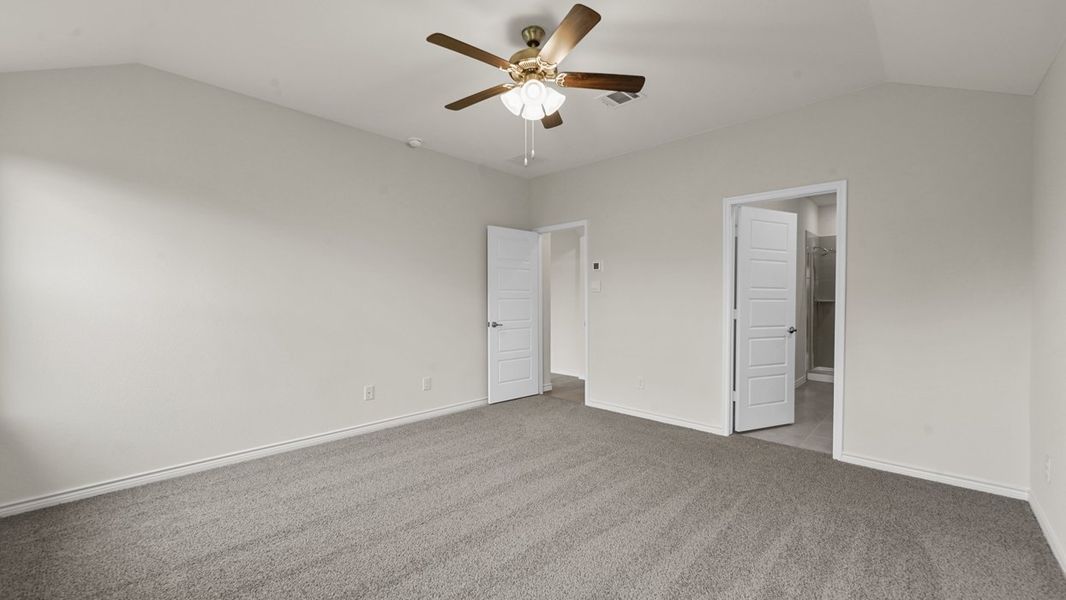 Representative unfurnished interior of a home built from the Bentworth by D.R. Horton in Elevon, Lavon (Image 11).