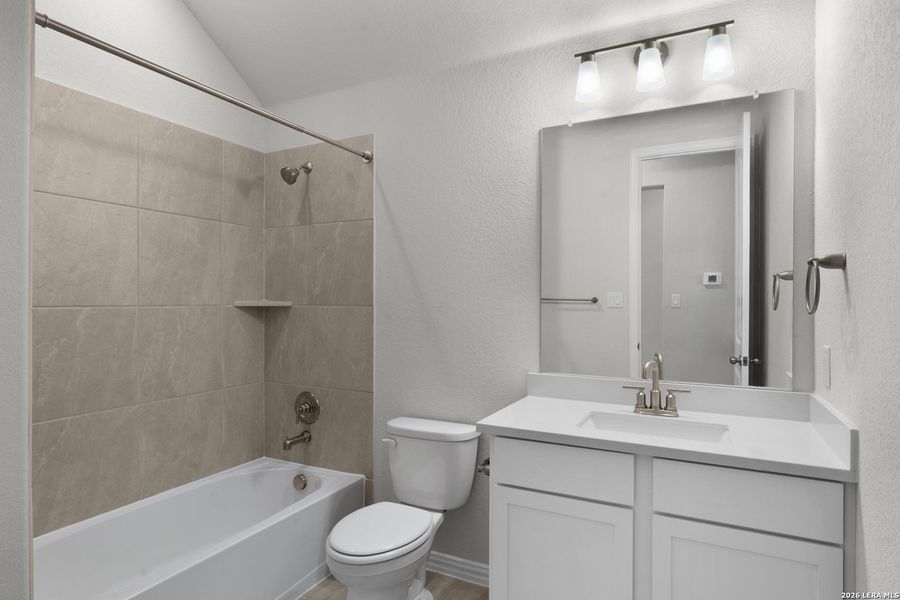 Furnished interior view inside a new home in The Crossvine, Schertz (Image 8).