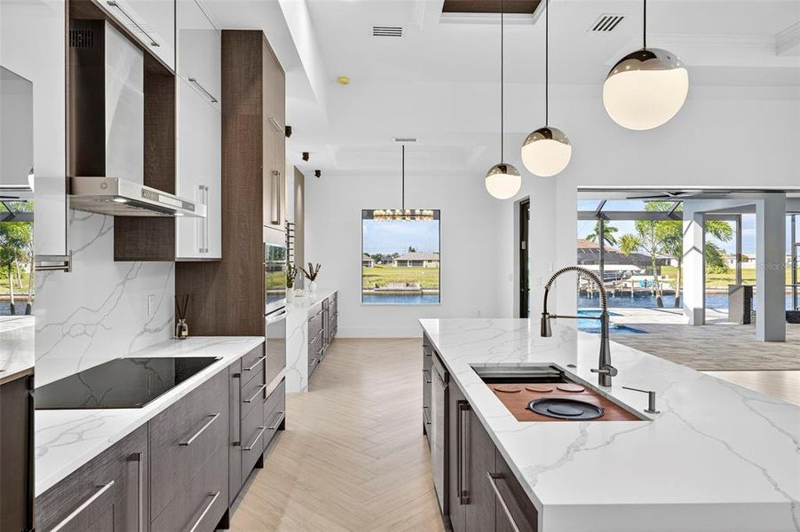 Furnished interior view inside a new home in , Cape Coral (Image 8). Furnished interior view inside a new home in , Cape Coral (Image 8).