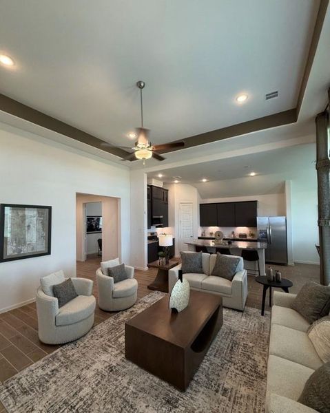 Furnished interior view inside a new home in River Ranch, Dayton (Image 8).
