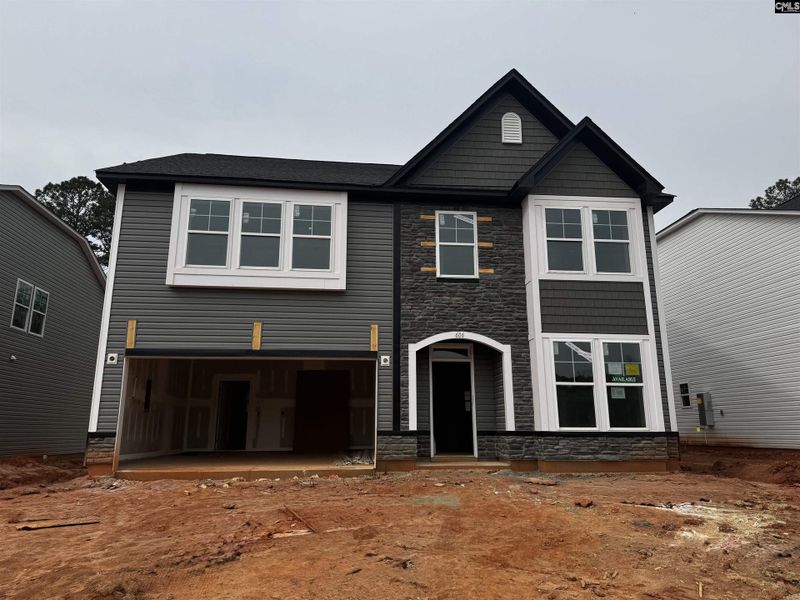 In-progress construction of a new home in Boykin Hills, Chapin, SC (Image 32).