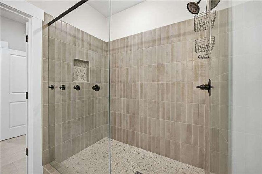 Close-up of interior finishes inside a home in , Dallas (Image 21).