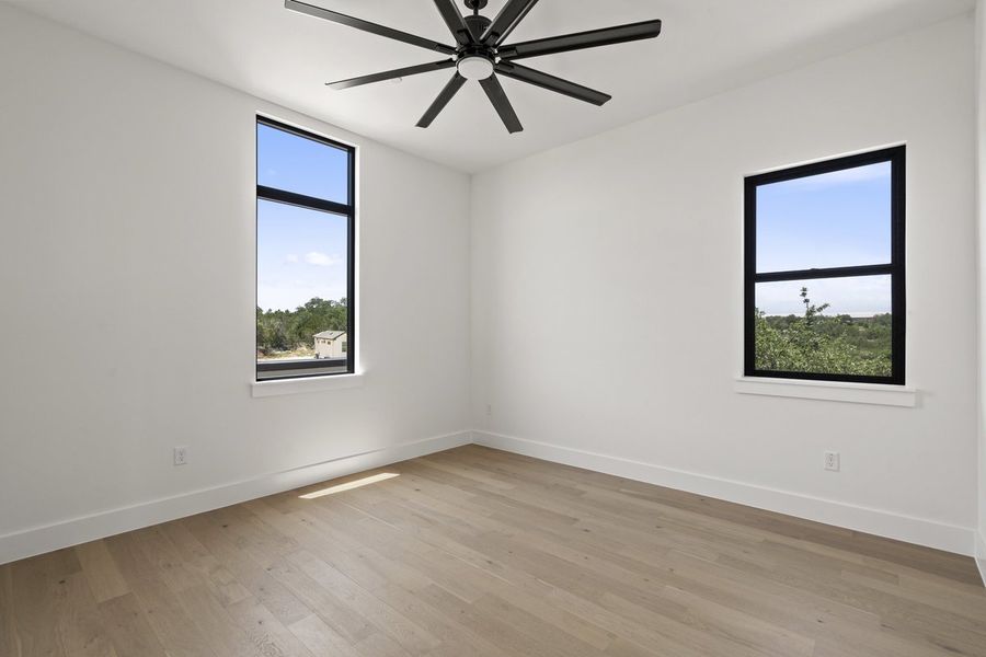 Spacious, unfurnished interior of a new home in Milky Way at River Place, Austin (Image 25). Spacious, unfurnished interior of a new home in Milky Way at River Place, Austin (Image 25).