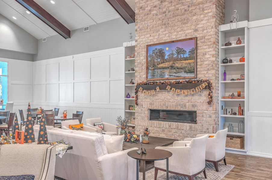 Furnished interior view inside a new home in Del Webb Charleston at Nexton, Summerville (Image 28). Furnished interior view inside a new home in Del Webb Charleston at Nexton, Summerville (Image 28).