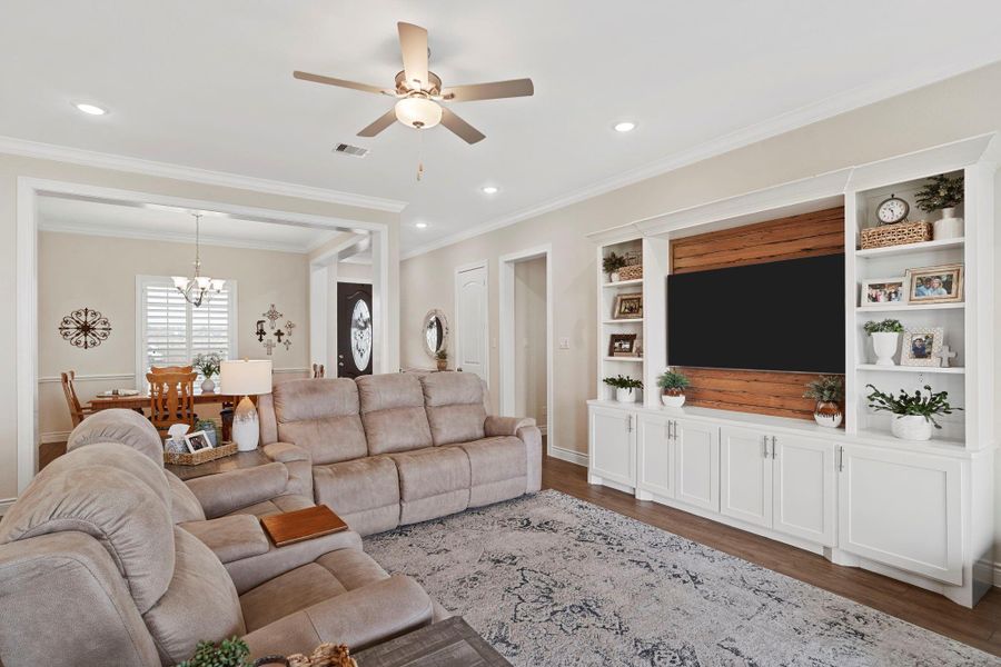 Furnished interior view inside a new home in , Needville (Image 5). Furnished interior view inside a new home in , Needville (Image 5).