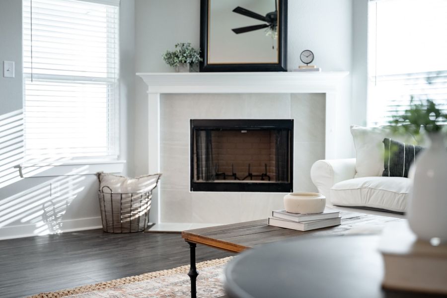 Representative furnished interior of a home built from the The Lily by Avonley Homes in Bonham Trace, Bryan (Image 11).