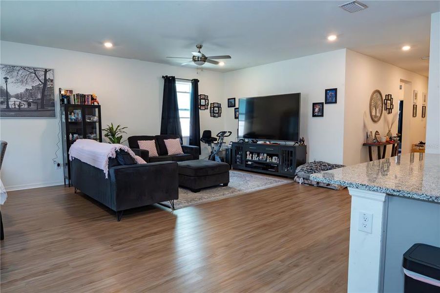 Furnished interior view inside a new home in , Land O' Lakes (Image 11).