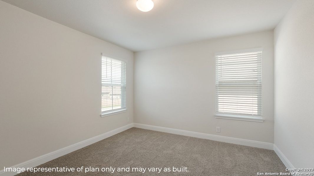 Spacious, unfurnished interior of a new home in Riverstone at Westpointe, San Antonio (Image 13).
