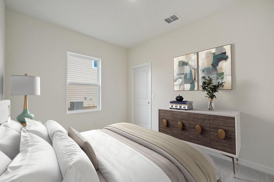 Furnished interior view inside a new home in , Jarrell (Image 5).