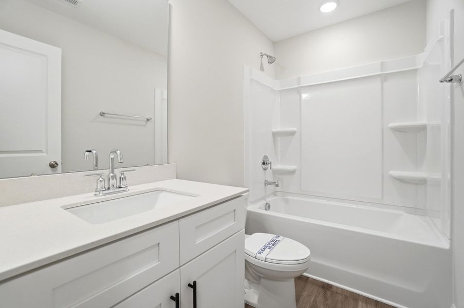 Furnished interior view inside a new home in Harrisburg Village Townhomes, Harrisburg (Image 21).